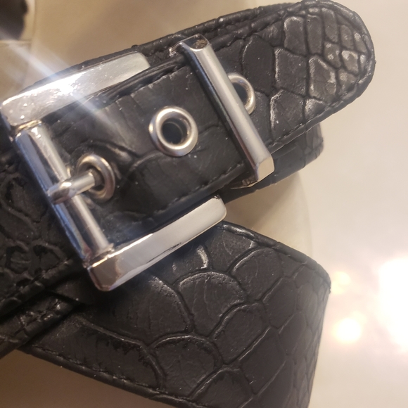 Poeme strap chunky platform heels size 38 - Picture 4 of 14